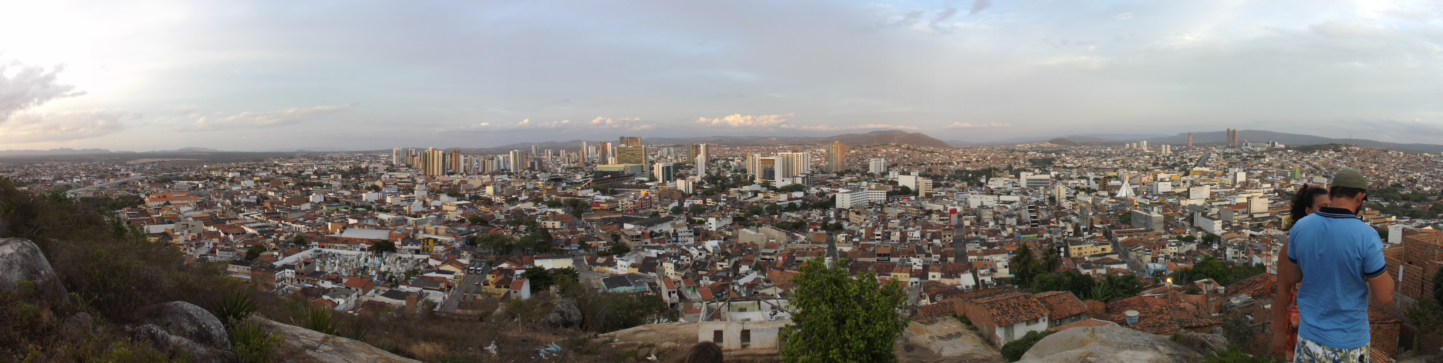 Vista panorâmica de Caruaru, Pernambuco