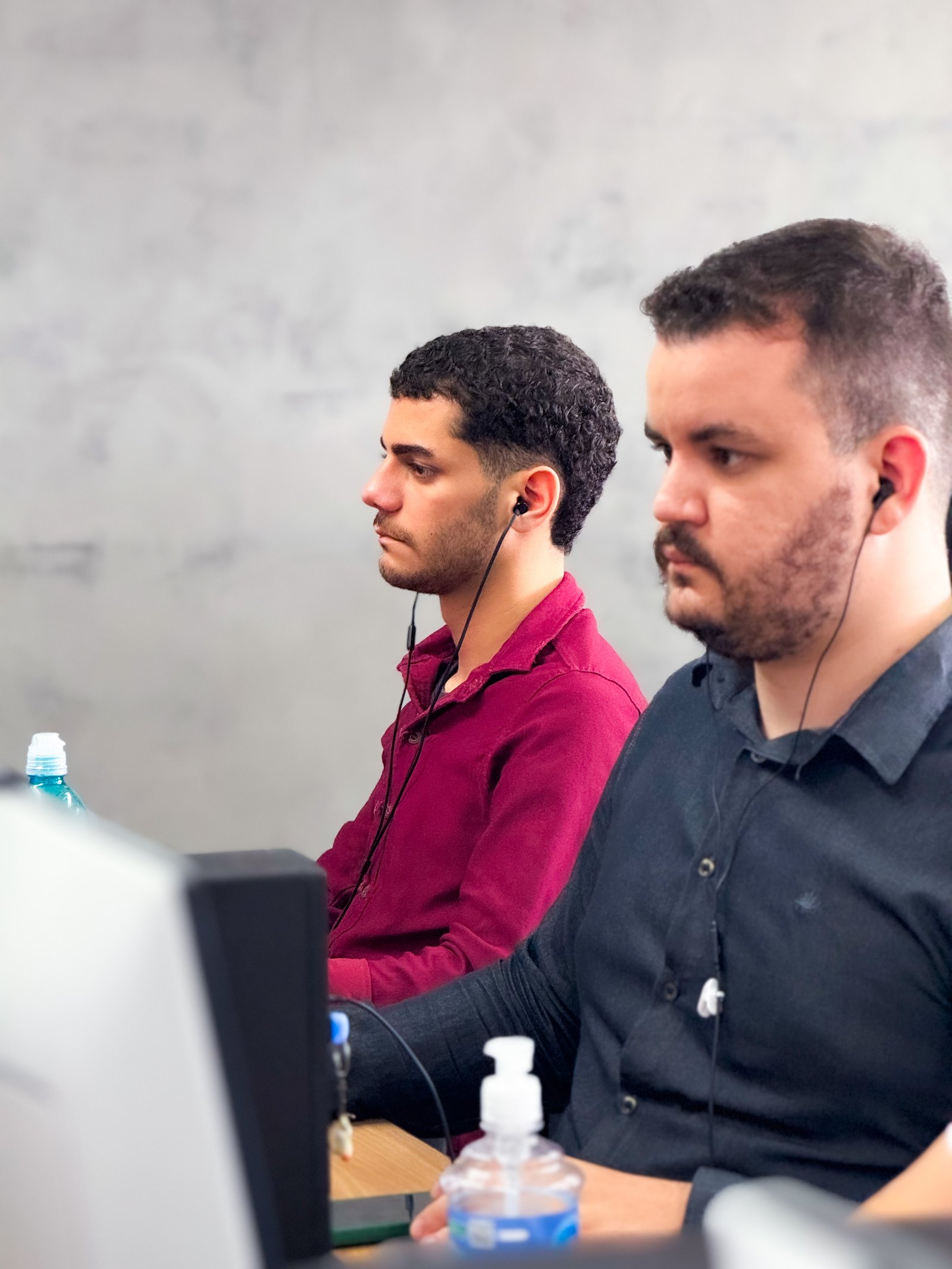 Equipe Davi Marinho durante uma atividade de trabalho